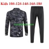 Real Madrid Dragon Kinder Schwarz Sweatshirts Anzüge 2023-2024